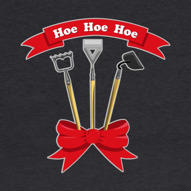 Ho Ho Hoe Christmas for gardeners by BOEC Gear